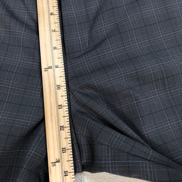 Nike Pants Men's 36x32 Gray Tiger Woods Collection Plaid Golf Performance - Picture 11 of 15